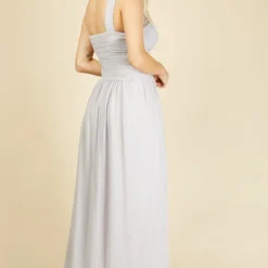 Little Mistress Grace Ice Grey Embellishment Sweetheart Maxi Dress -Starlit Dress Sales 6158D62A 4