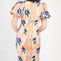 Little Mistress Animal Print Puff Sleeve Midi Dress By Vogue Williams -Starlit Dress Sales D21332C1A 4 b7b3663b 58fe 45c8 b174 8bfe9d67995a