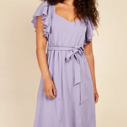 Little Mistress Iris Texture Frill Midaxi Dress 6 Little Mistress Iris Texture Frill Midaxi Dress -Starlit Dress Sales D33641R1A 2