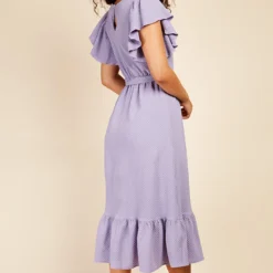 Little Mistress Iris Texture Frill Midaxi Dress 7 Little Mistress Iris Texture Frill Midaxi Dress -Starlit Dress Sales D33641R1A 4