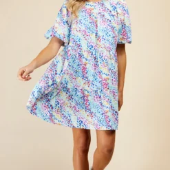 Little Mistress Animal Print Mini Smock Dress By Vogue Williams -Starlit Dress Sales D33703B2B 1