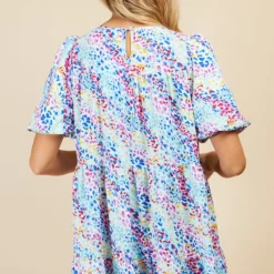 Little Mistress Animal Print Mini Smock Dress By Vogue Williams -Starlit Dress Sales D33703B2B 4