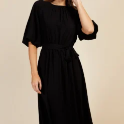 Little Mistress Black Puff Sleeve Midaxi Dress By Vogue Williams 6 Little Mistress Black Puff Sleeve Midaxi Dress By Vogue Williams -Starlit Dress Sales D34167R3A 2