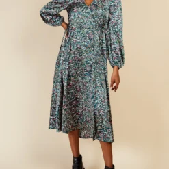 Little Mistress Satin Print Midaxi Dress By Vogue Williams 8 Little Mistress Satin Print Midaxi Dress By Vogue Williams -Starlit Dress Sales D34270R2B 1