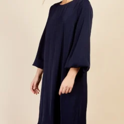 Little Mistress Navy Pephem Midaxi Dress By Vogue Williams -Starlit Dress Sales D34420R1A 2