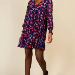 Little Mistress Floral Print Mini Dress By Vogue Williams -Starlit Dress Sales D34423B1A 1