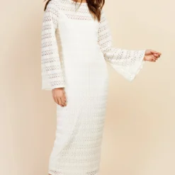 Little Mistress Cream Crochet Knit Midaxi Dress By Vogue Williams 8 Little Mistress Cream Crochet Knit Midaxi Dress By Vogue Williams -Starlit Dress Sales D34686R1A 1 scaled