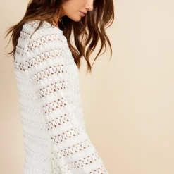 Little Mistress Cream Crochet Knit Midaxi Dress By Vogue Williams 9 Little Mistress Cream Crochet Knit Midaxi Dress By Vogue Williams -Starlit Dress Sales D34686R1A 3