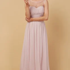 Starlit Dress Sales 42 Little Mistress Grace Blush Embellishment Sweetheart Maxi Dress