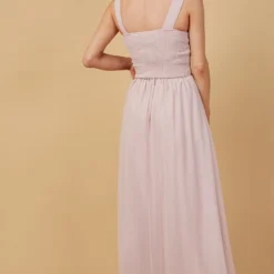 Little Mistress Grace Blush Embellishment Sweetheart Maxi Dress -Starlit Dress Sales L6158D56A 4