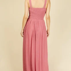 Little Mistress Debra Rose Lace Bodice And Pleat Maxi Dress -Starlit Dress Sales U18860D3A 4