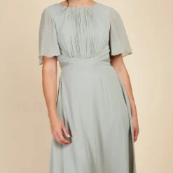 Little Mistress Waterlily Lace Insert Midi Dress -Starlit Dress Sales U19809C1B 2