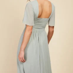 Little Mistress Waterlily Lace Insert Midi Dress -Starlit Dress Sales U19809C1B 4