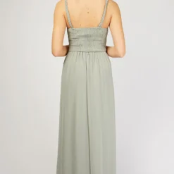 Little Mistress Braided Strap Sage Maxi Dress -Starlit Dress Sales U19814D3A 4