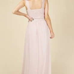 Little Mistress Blush Tie Waist Maxi Dress -Starlit Dress Sales U19820D1A 4