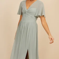 Little Mistress Waterlily Knot Detail Maxi Dress -Starlit Dress Sales U33594D2A 2