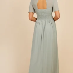 Little Mistress Waterlily Knot Detail Maxi Dress -Starlit Dress Sales U33594D2A 4