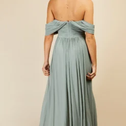 Little Mistress Waterlily Draped Sleeve Maxi Dress -Starlit Dress Sales U33603D3A 4